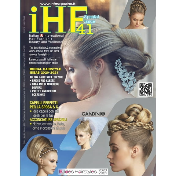 Italian & International Hair Fashion: iHF magazine no. 41 - Brides Hairstyles (Paperback)