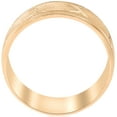 thumbnail image 2 of Pompeii 10k Yellow Gold Mens Wedding Band with Satin Finish and Cuts 8mm (,), 2 of 2