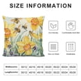 thumbnail image 5 of YINGXI  Spring Throw Pillow Cover,Spring Summer Flower Cushion Case for Sofa Couch 18x18in, 5 of 5