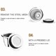 thumbnail image 4 of Capsules Reusable, Stainless Steel, 3 Pieces Refillable Pads for + 1 Tamper + 1 Spoon + 1 Brush, 4 of 5