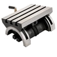 thumbnail image 4 of Tilting Milling Table Adjustable Rotary Worktable Machine With 3 T-Slots & Crank Handle Heavy Duty For Grinding Milling , High Precision, 4 of 6