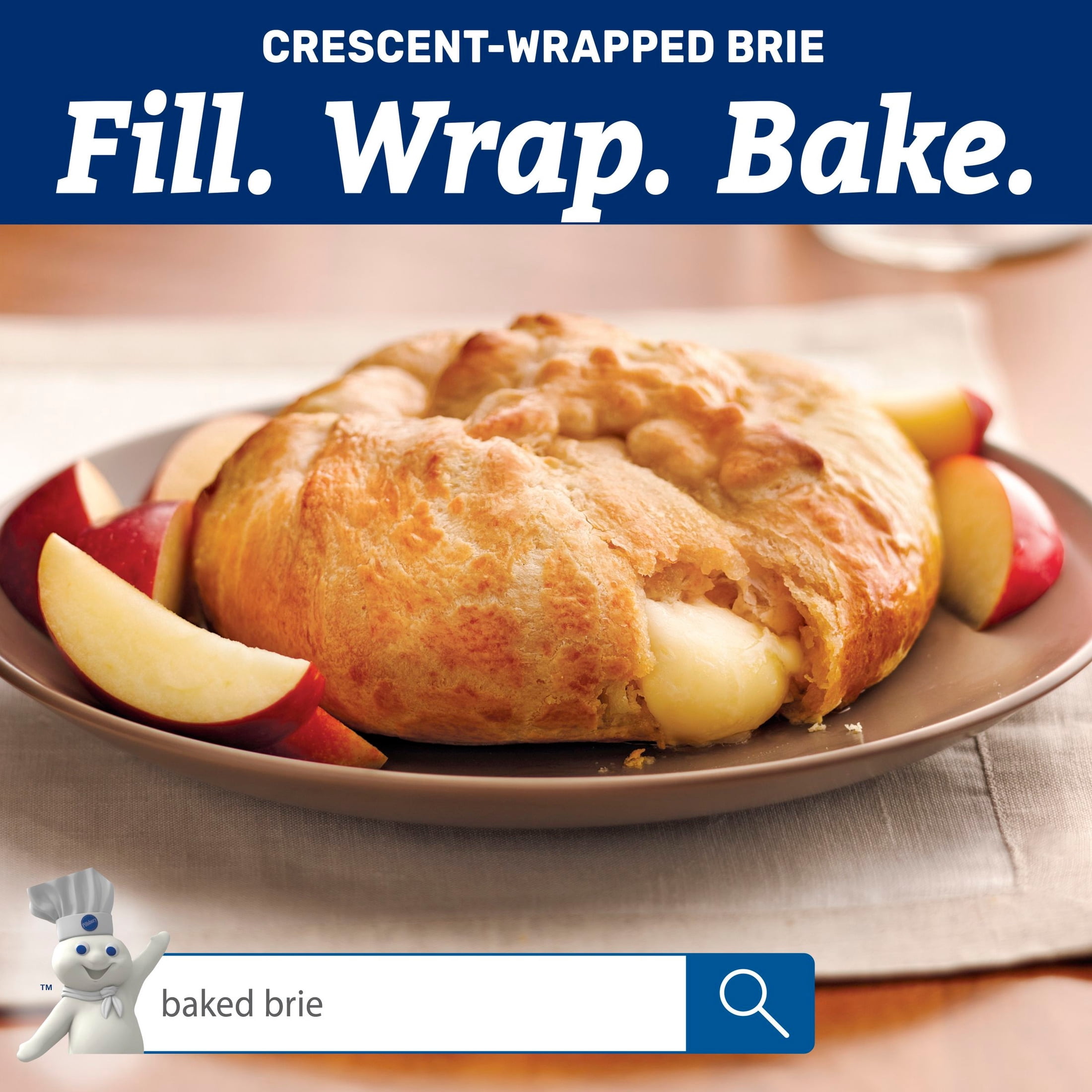 Pillsbury Dough Sheet, Original Crescent, Refrigerated Canned Pastry Dough, 1 Sheet, 8 oz