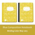 thumbnail image 2 of AUKSales Composition Notebook 9-3/4" x 7-1/2", Wide Ruled | Case Pack of 48 | Marble Cover -100 Sheets | Ideal for bulk buyers, retailers and wholesalers | Yellow, 2 of 6