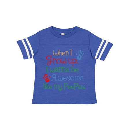 

Inktastic Awesome Like Peepaw Gift Toddler Boy or Toddler Girl T-Shirt