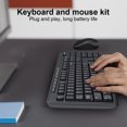 thumbnail image 2 of El Teclado Y Mouse Configuran La Computadora Con Receptor USB Del para Portátil PC, 2 of 9