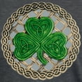 thumbnail image 3 of CafePress - Shamrock And Celtic Knots Women's Deluxe T Shirt - Womens Tri-blend T-Shirt, 3 of 4