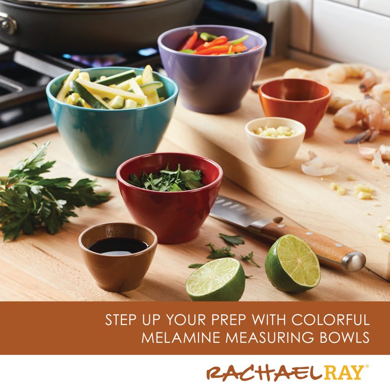 Rachael Ray Cucina Cookware & Measuring Set, 14pc, Blue 