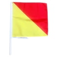 thumbnail image 2 of Cqxid Party Balloon Under $5 This Warning Flag Which Is Made Of Polyester Material. Suitable Size Flag With Handle Easy To Use And Great For Holding And Waving. Great For Navy Training, 2 of 8