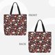 thumbnail image 2 of Easygdp To The Best Mom Bolsa Tote para Mujer, Bolso de Hombro para Trabajo, Playa, Viajes, Compras y Supermercado, 2 of 7