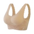 thumbnail image 1 of Qarigey Sujetador sin costuras sexy y de apoyo para mujeres que quieren comodidad y estilo Push Up Bra Bra Push Up Sujetador deportivo Ropa Ropa interior albaricoque,1 m, 1 of 6