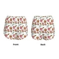 thumbnail image 4 of Disketp Rose Flowers Print Women's Shorts Workout Shorts for Athletic Gym Running Shorts with Phone Pockets Small, 4 of 8