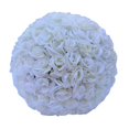thumbnail image 1 of 20 cm Artificial Rosa Flor de Seda Bola Colgante Decoración Del Banquete de Boda Centro de Mesa, 1 of 5
