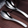thumbnail image 5 of Hevirgo Stainless Steel Dinner Children Adult Deepen Thickened Large Capacity Soup Spoon, 5 of 8