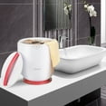 thumbnail image 3 of Costway Countertop Towel Warmer Bucket with Aromatherapy Holder Auto Shut Off & Timer Pink, 3 of 10