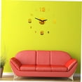 thumbnail image 4 of Niceauty Large Golden Acrylic Decorative Wall Clock Frameless Design for Stylish Wall Decoration, 4 of 7