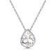 thumbnail image 1 of Collar de circonita cúbica PROSTEEL, colgante de lágrima, plata esterlina, regalo de San Valentín para madre, hija, Esposa, 1 of 8
