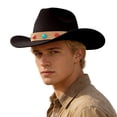 thumbnail image 5 of Chapeau de Cowboy Style Western pour Usage Quotidien à la Maison avec Design Classique et Attrait Intemporel, 5 of 5