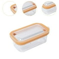 thumbnail image 6 of deevoka Airtight Butter Dish for Baking Refrigerator Countertop brown, 6 of 9