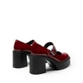 thumbnail image 4 of Women’s Round Toe Chunky Heels Mary Janes Pump Shoes, 4 of 6