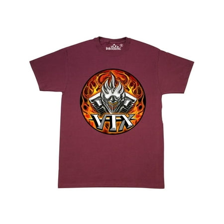 - VTX Flaming Motor T-Shirt WickedApparel by Michael Spano