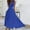 Blue, variant on Gspmoly Plus Size Dresses for Curvy Women, Women'S Spring/Summer Sleeveless Color V-Neck Wrapped Chest Dress Long Dress Cocktail Dresses for Women up to 70% Off
