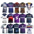 thumbnail image 2 of 22-23 Melbourne Storm NRL Maillot de Rugby Aborigène Domicile Manches Courtes Extérieur, Maillot de Rugby Homme-Youyoupin, 2 of 3