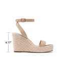 thumbnail image 2 of DREAM PAIRS Women's Open Toe Platform Sandals Adjustable Buckle Ankle Strap Comfortable Summer Espadrille Wooden Heeled Wedge Fashion Dressy Shoes, 2 of 6