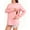Pink, variant on Yawrut Women's Long Sleeved Nursing Top, Soft Maternity Shirt With Hidden Zipper