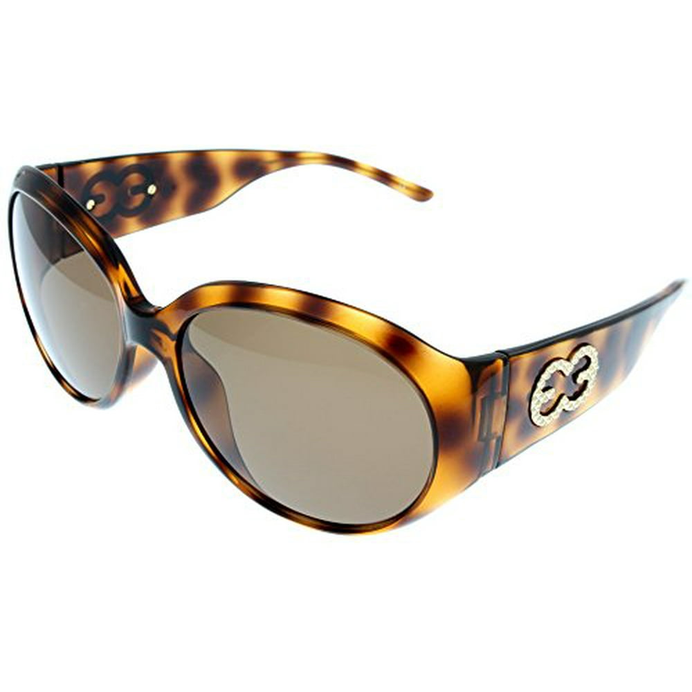 Escada Escada Sunglasses Womens SES 099 711 Tortoise Round Size Lens