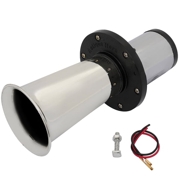 CCIYU Horns Loud Air Horn Similar to Antique Vintage Classic Old Car Chrome Color Klaxon Car Air Horn