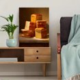 thumbnail image 5 of Qisvanset Fresh Bread Stack Canvas Wall Art 15.75x11.81 INCHES, 5 of 8