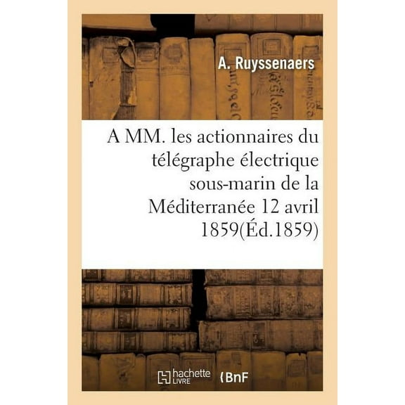 A MM. les actionnaires du t
