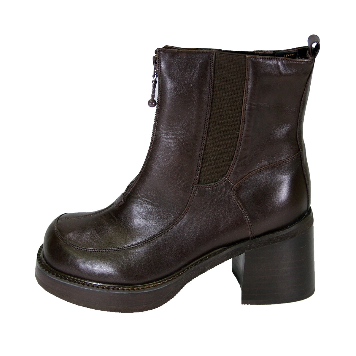PEERAGE Jay Men's Medium Width Elegant 7 Inch Comfort Leather Boots