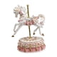 thumbnail image 2 of Estatua de caballo de carrusel con caja de música, adorno de colección, decoración musical de resina, figura de caballo giratoria para interiores de, 2 of 10