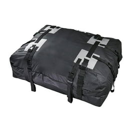 15 Cubic feet Car Roof Bag Rooftop Cargo Carrier Waterproof Luggage Bag with Non Slip Mat Black Walmart