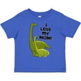 thumbnail image 3 of Inktastic I Love My Mom with Baby and Mommy Brontosaurus Boys or Girls Toddler T-Shirt, 3 of 5