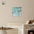 thumbnail image 3 of Lilly Pad Abstract I Canvas Coastal Farmhouse Wall Art by Art Remedy, Silver Frame, 30" x 30", 3 of 7
