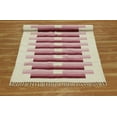 thumbnail image 4 of Casavani Indian Handmade Dhurrie Beige Cotton Carpet Geometric Carpet 4x8 feet, 4 of 5