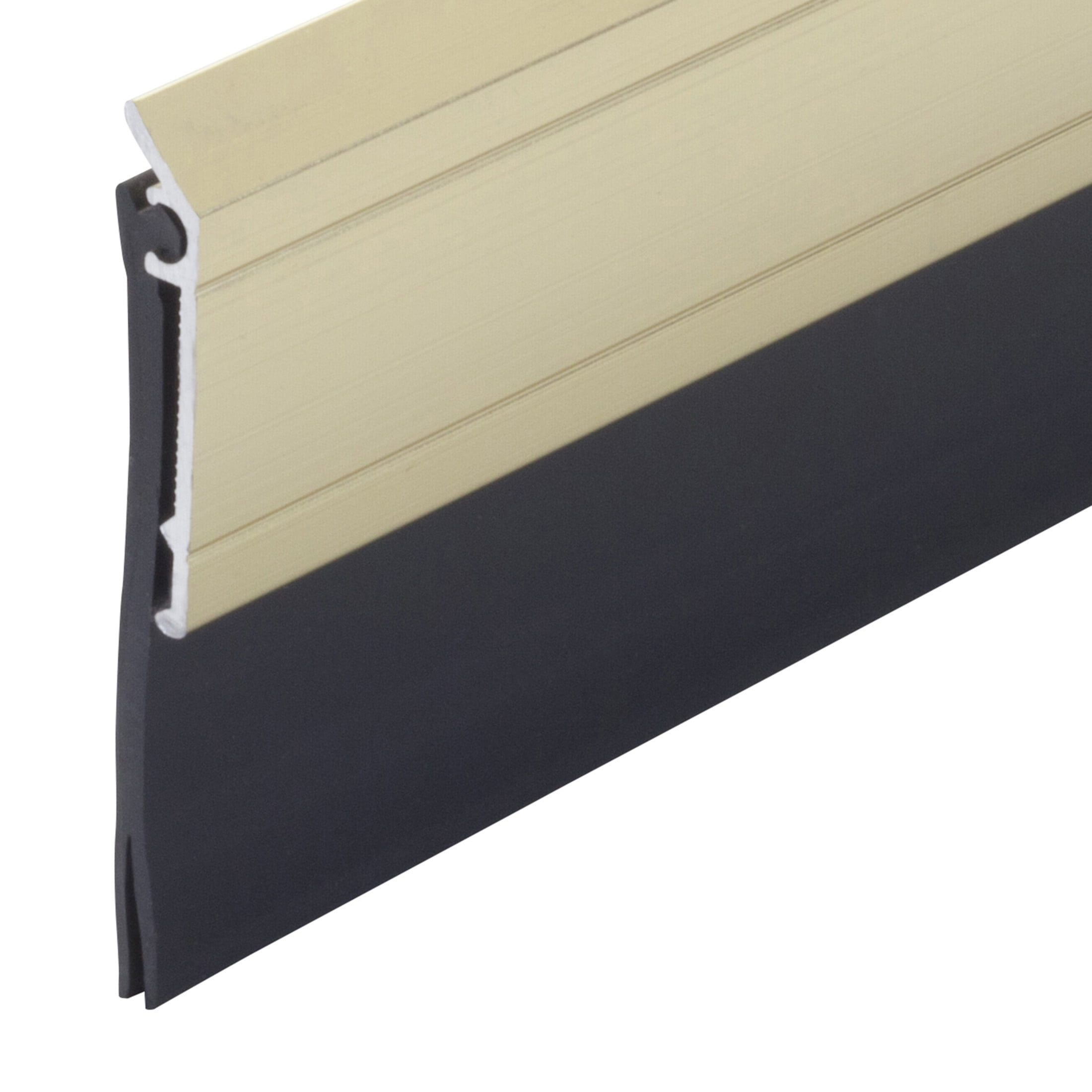 Deluxe Aluminum & Vinyl Door Sweep - Improve Energy Efficiency - View #5