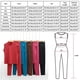 thumbnail image 5 of Gibobby Ropa interior deportivo hombre Camisas térmicas sin mangas para mujer Cuello redondo Forro polar Camisetas sin mangas térmicas Chaleco Tops de invierno Tops delgados（Azul， XXL), 5 of 5
