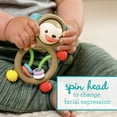thumbnail image 4 of Infantino Busy Lil' Sensory Monkey Rattle, 3-12 Months, Multicolor, 4 of 8