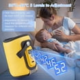 thumbnail image 2 of Portable Baby Bottle Warmer, Premium PU USB Bottle Warmer Heater with 18W Quick Charge, Wide Application Suitable for Home, Outing, Family Travel, Yellow, 2 of 7