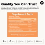 Vital Vitamins Brain Supplements for Memory & Focus - Nootropics Brain Support for Clarity, Energy - with Ginkgo Biloba, Rhodiola Extract - 30 Capsules