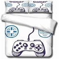 thumbnail image 3 of Printed Bed Bedding Set One Duvet Cover And Two Pillowcases Are Soft And Comfortable +x Cm Game Controller 135*200 Cm, 3 of 5