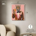 thumbnail image 5 of Tiger Bellini Suit Canvas Tiger Glam Wall Art by Art Remedy, Gallery Wrapped, 24" x 30", 5 of 7