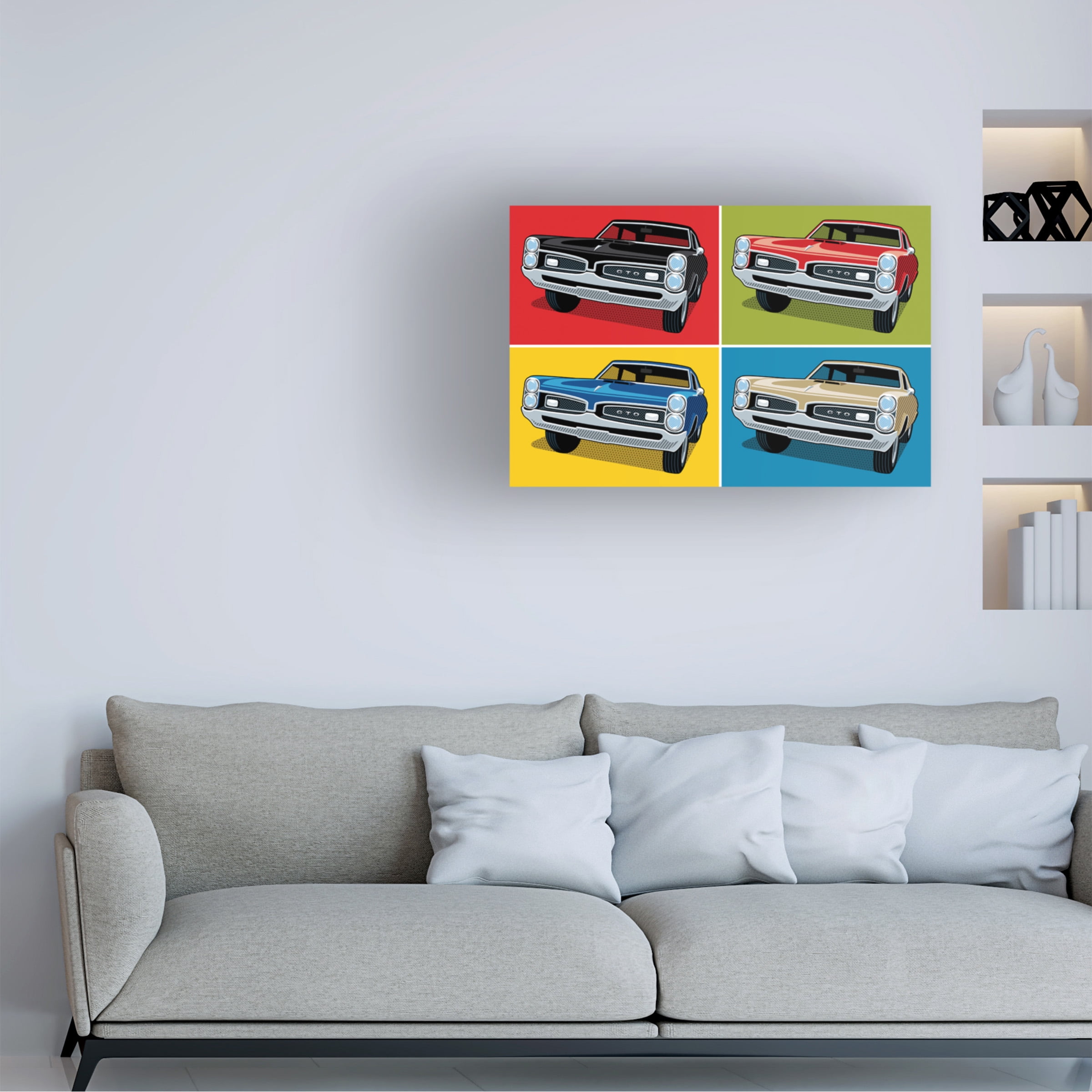 Ron Magnes '1967 GTO Classic Car' Canvas Art