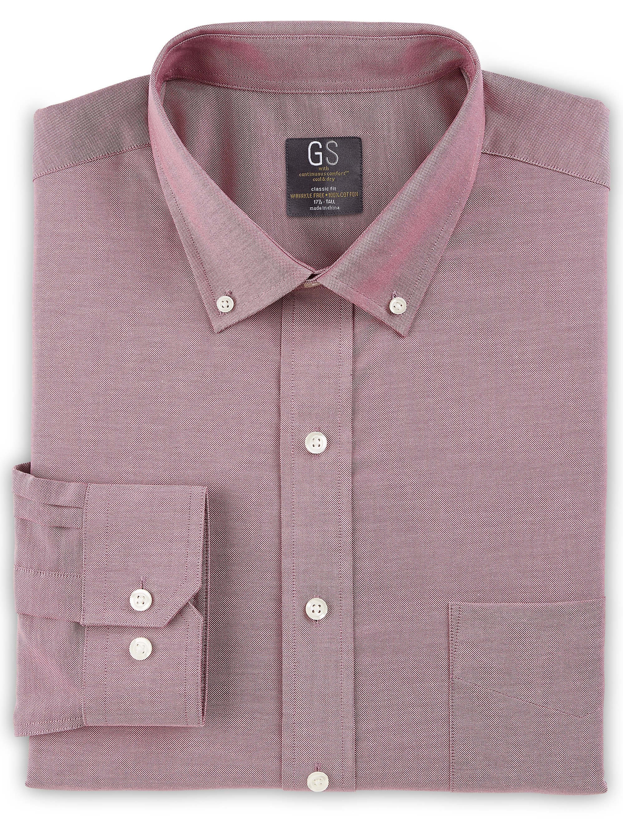 Pinpoint Oxford Dress Shirt - Walmart 