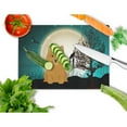 thumbnail image 2 of Halloween Scary Norwich Terrier Glass Cutting Board Large, 2 of 2
