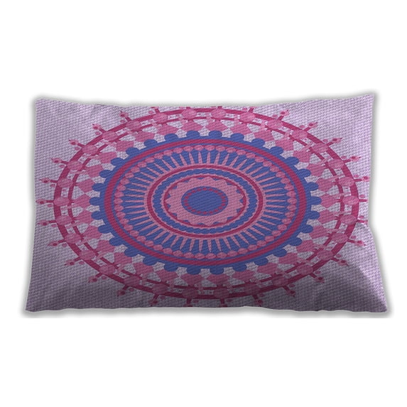 Ahgly Company Indoor Rectangular Contemporary Lumbar Throw Pillow, 13 inch by 19 inch