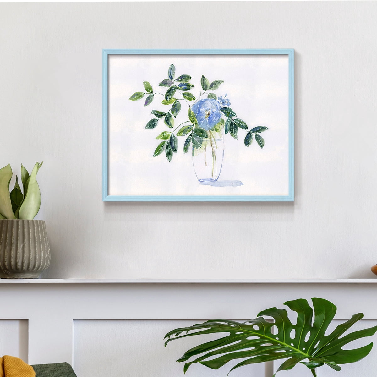 Rustic Simplicity I by Sally Swatland - Restickable Framed Giclée Print